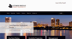 Desktop Screenshot of citywiderentalsmke.com